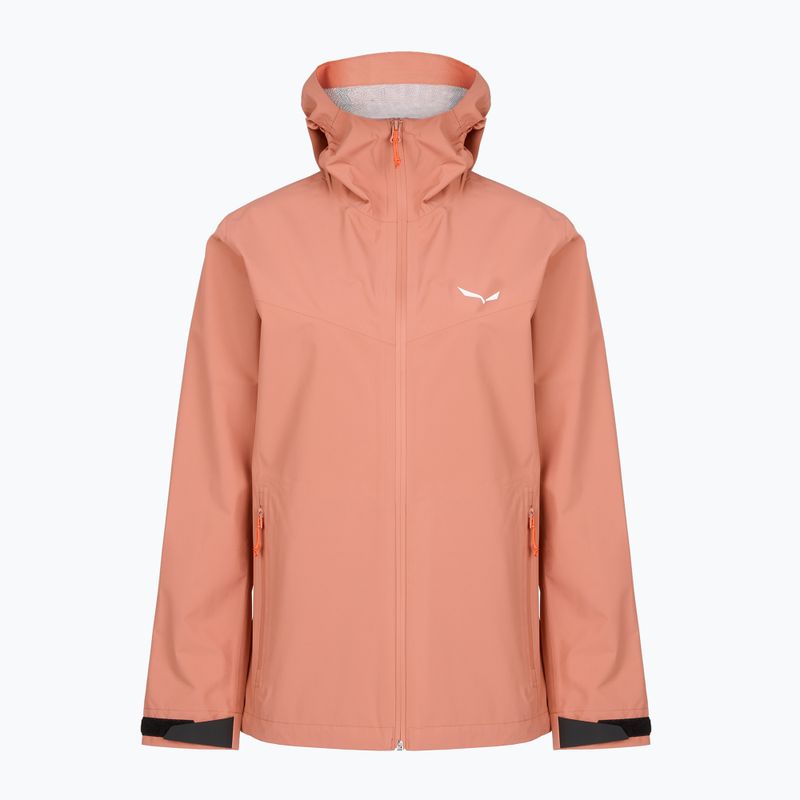 Damen-Regenjacke Salewa Puez Aqua 4 PTX 2.5L desert pink