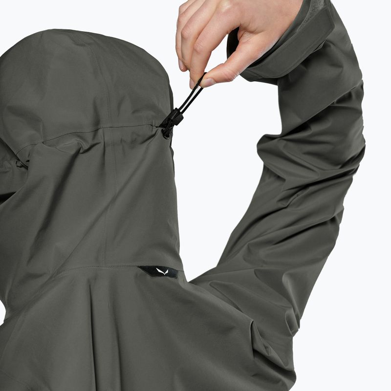 Damen-Regenjacke Salewa Puez GTX 3L Epe faded green 4