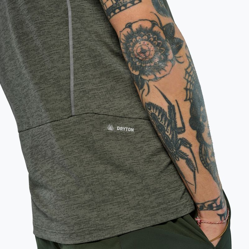 Herren-T-Shirt Salewa Pedroc Dry Wind faded green 6