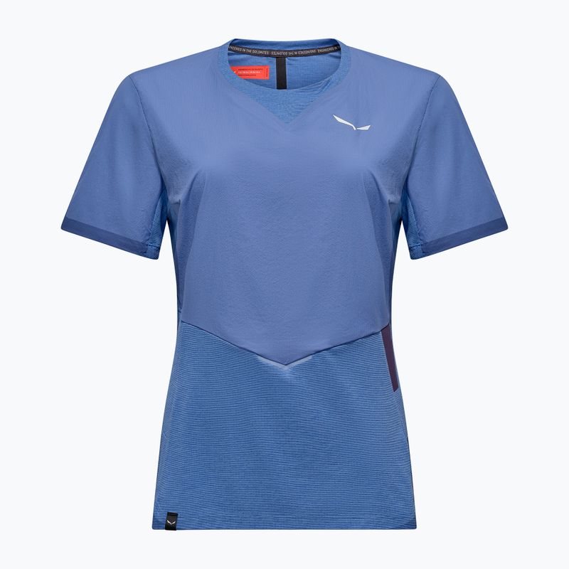 Damen T-Shirt Salewa Pedroc Dry Wind morning blue 7