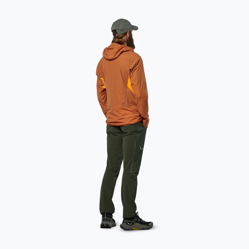 Herren-Windjacke Salewa Pedroc Wind Hood bombay brown 3