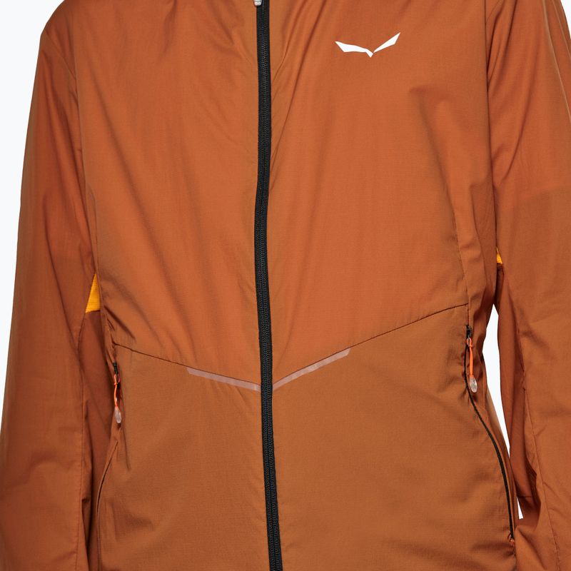 Herren-Windjacke Salewa Pedroc Wind Hood bombay brown 4