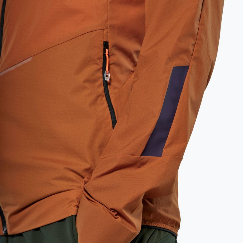 Herren-Windjacke Salewa Pedroc Wind Hood bombay brown 6