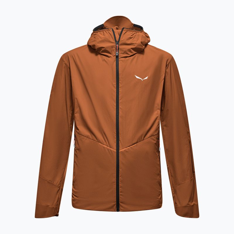 Herren-Windjacke Salewa Pedroc Wind Hood bombay brown 8