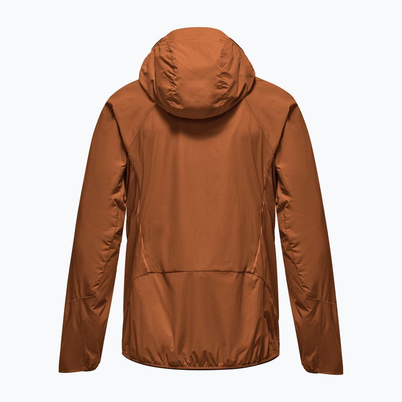 Herren-Windjacke Salewa Pedroc Wind Hood bombay brown 9