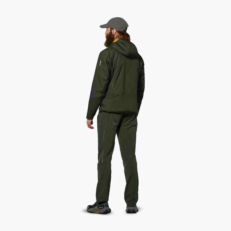 Herren-Hybridjacke Salewa Pedroc Tirol Wool Air Hybrid dark olive 3