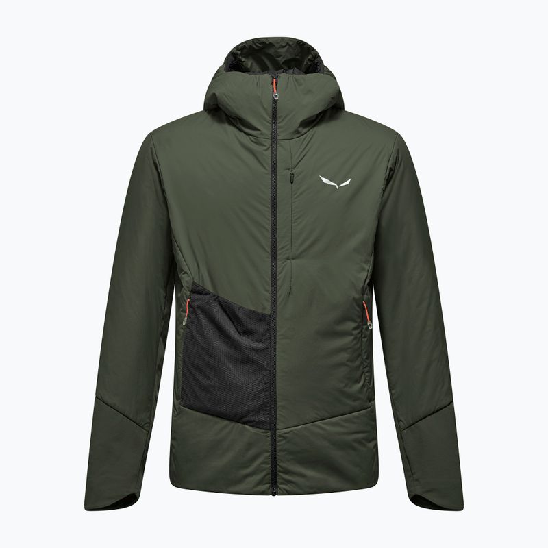Herren-Hybridjacke Salewa Pedroc Tirol Wool Air Hybrid dark olive 7