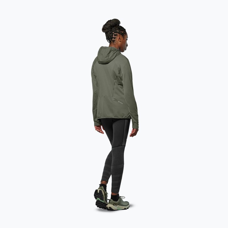 Damen-Windjacke Salewa Pedroc Polarlite Wind Hood faded green 3