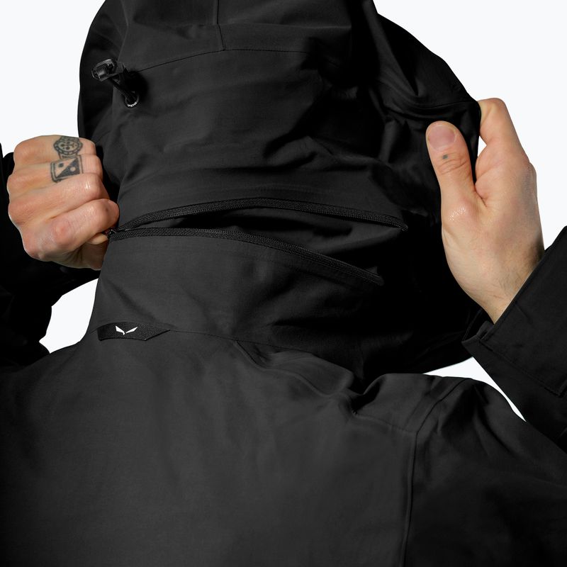 Herren Regenjacke Salewa Ortles GTX 3L EPE black out 4