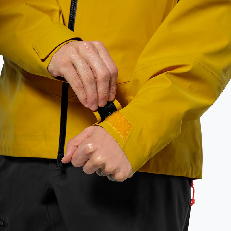 Herren Regenjacke Salewa Ortles GTX 3L EPE gold 5