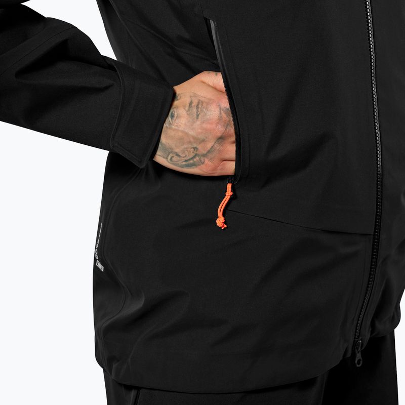 Damen-Regenjacke Salewa Ortles GTX 3L EPE black out 4