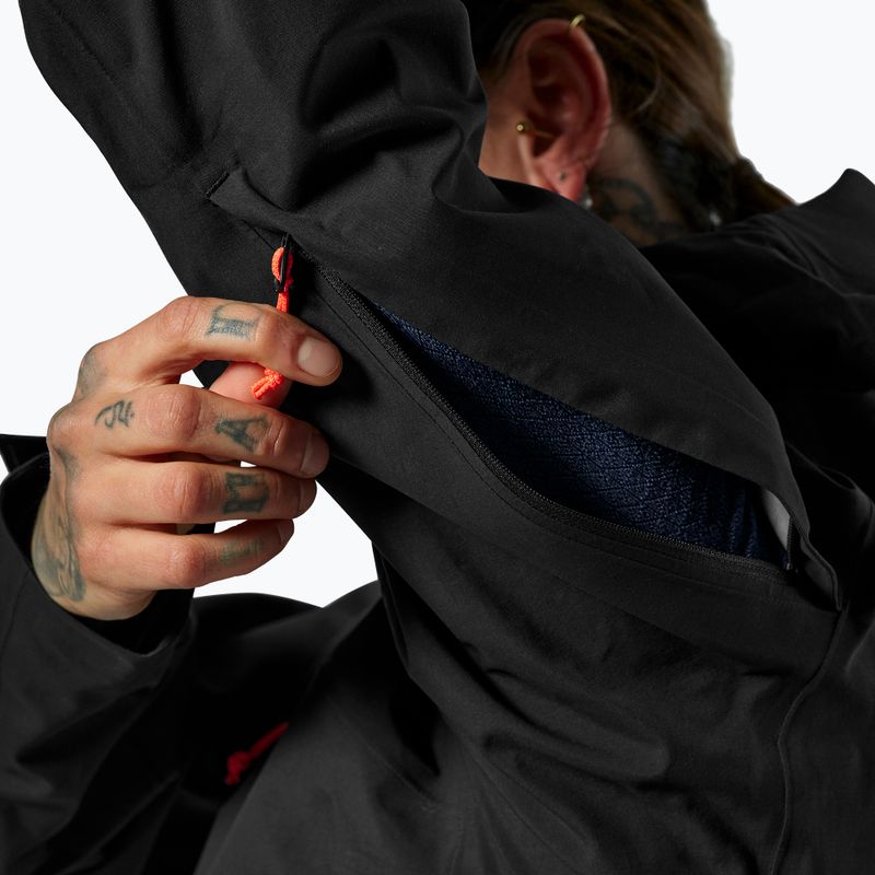 Damen-Regenjacke Salewa Ortles GTX 3L EPE black out 6