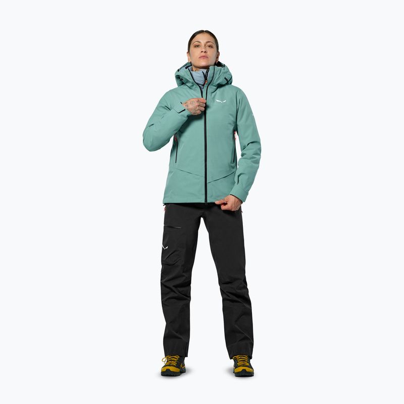 Damen-Regenjacke Salewa Ortles GTX 3L EPE willow 2