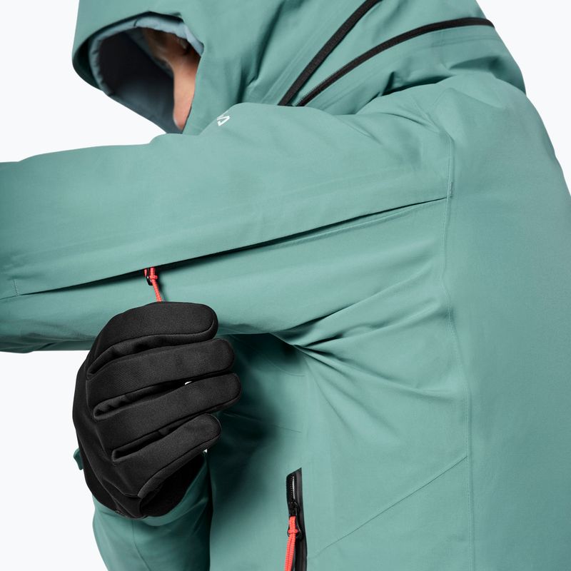 Damen-Regenjacke Salewa Ortles GTX 3L EPE willow 7