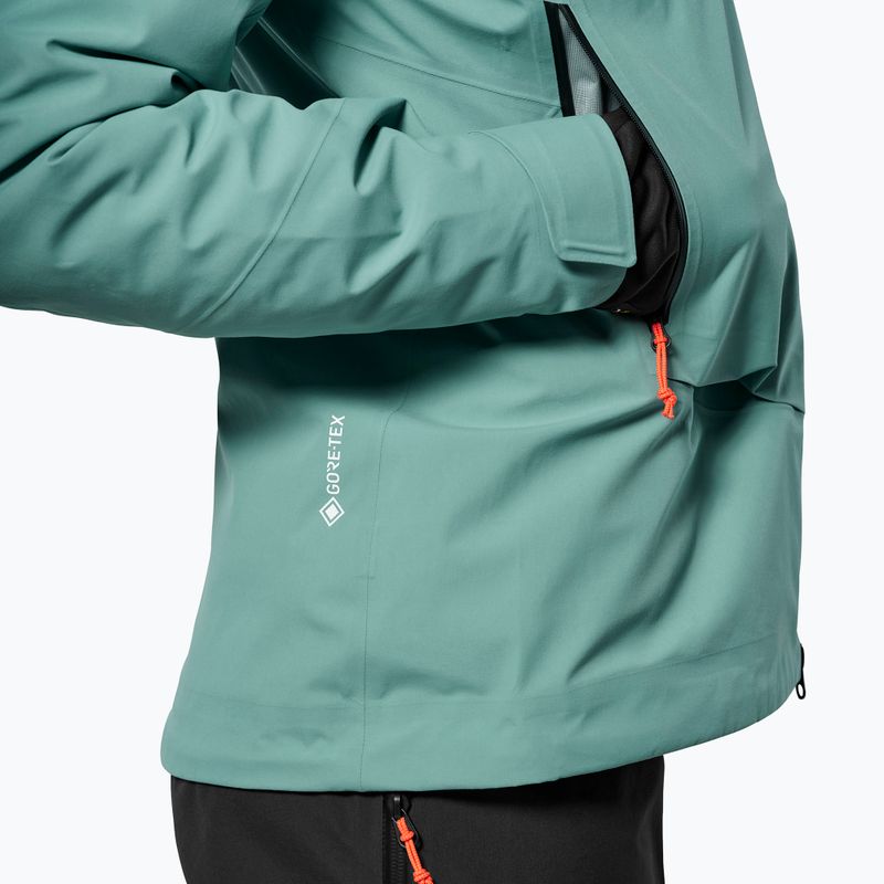 Damen-Regenjacke Salewa Ortles GTX 3L EPE willow 8