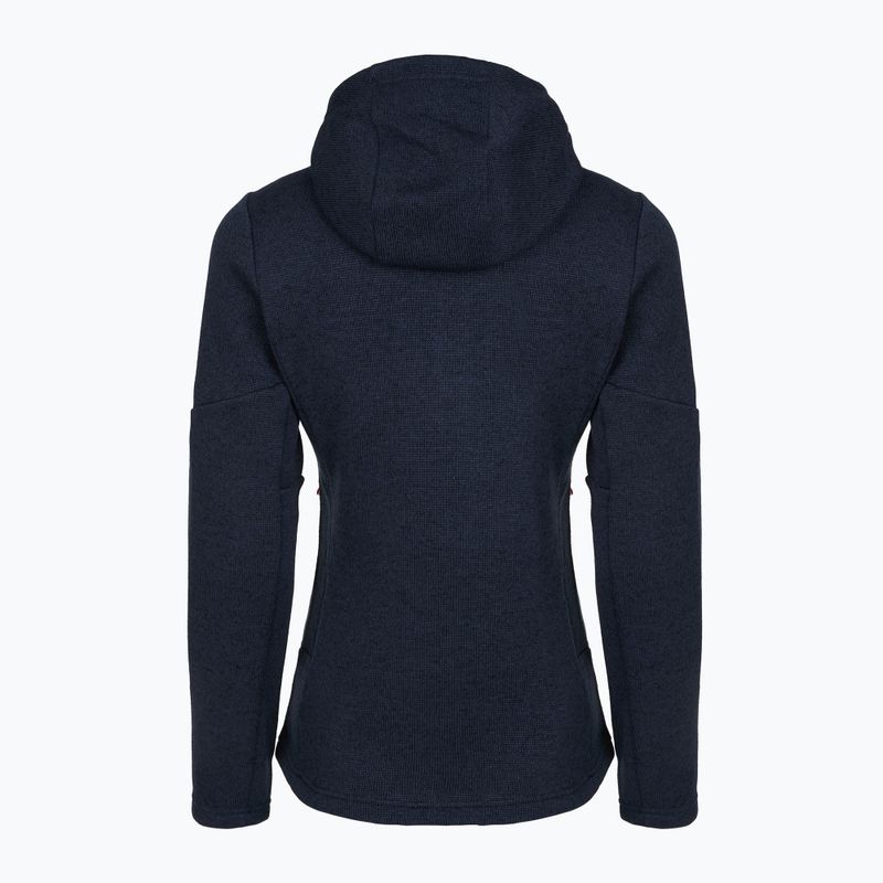 Herren Trekking-Fleece Salewa Puez Rocca Polarlite Hood navy blazer 2
