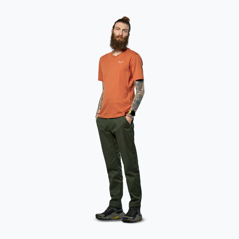 Herren-Shirt Salewa Eagle Vocab bombay brown 2