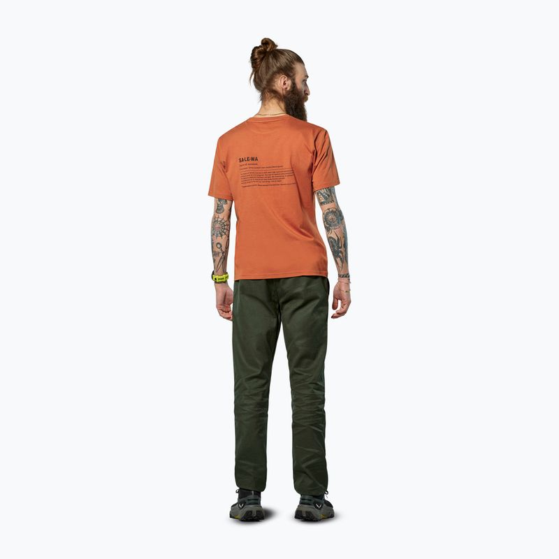 Herren-Shirt Salewa Eagle Vocab bombay brown 3