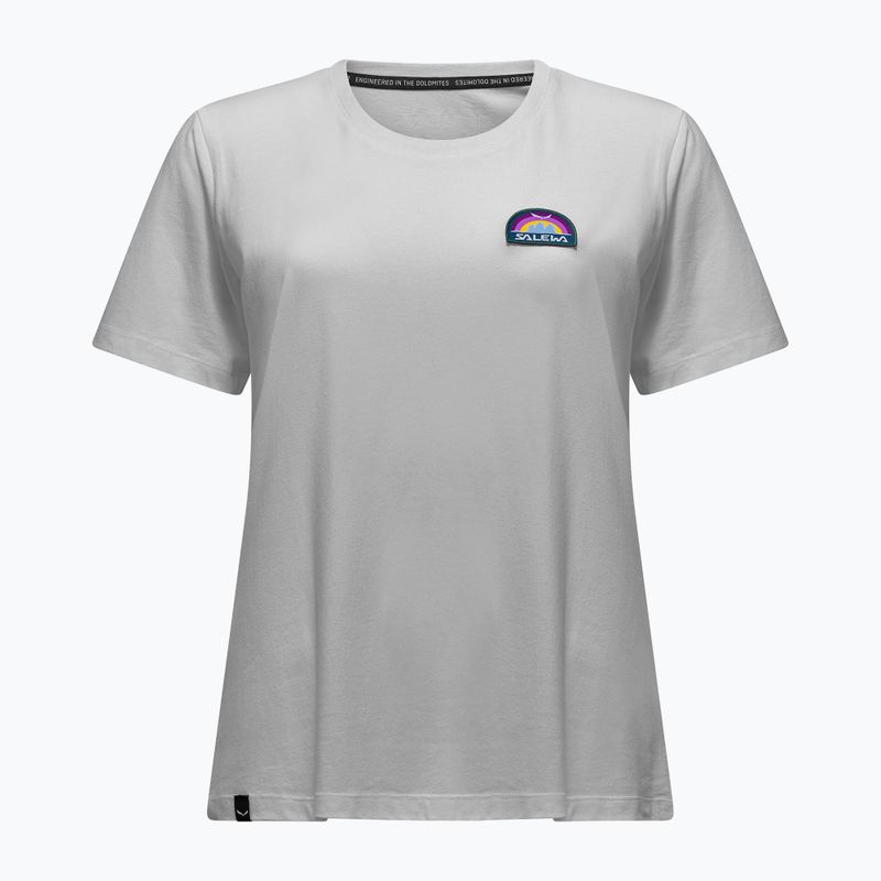 Damen-T-Shirt Salewa Eagle Anniversary optical white 6