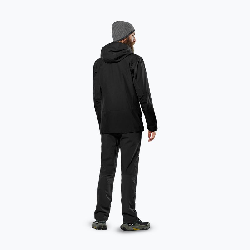 Herren-Regenjacke Salewa Puez GTX 2L EPE black out 3