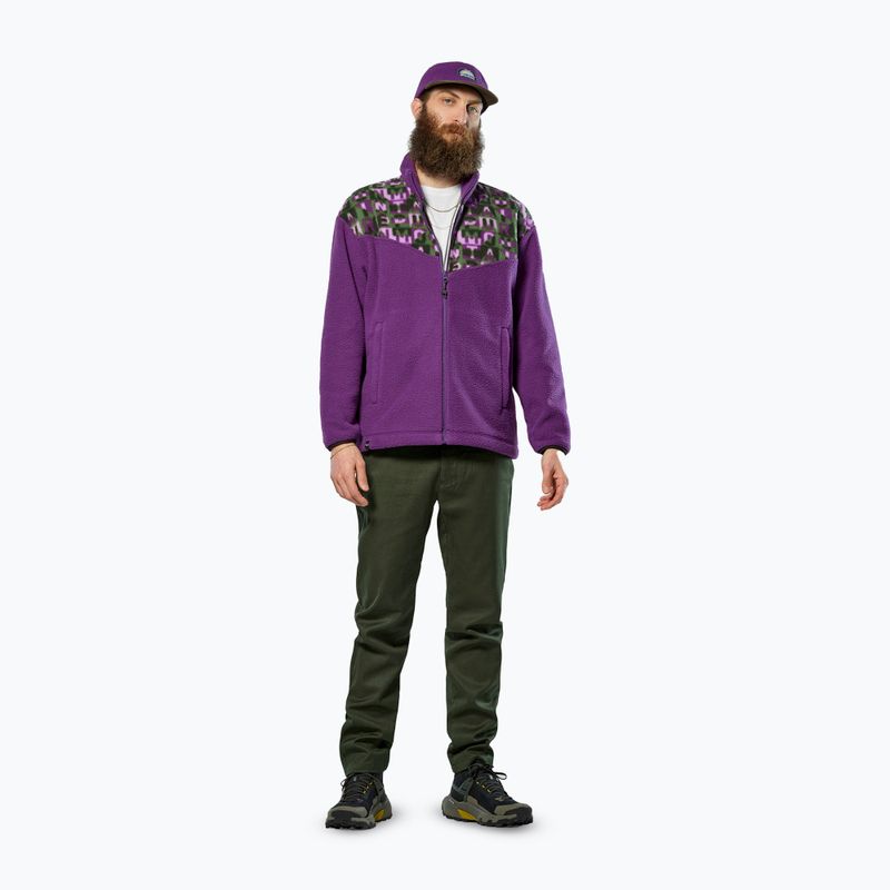 Trekking-Fleece Salewa Eagle Anniversary plum 2