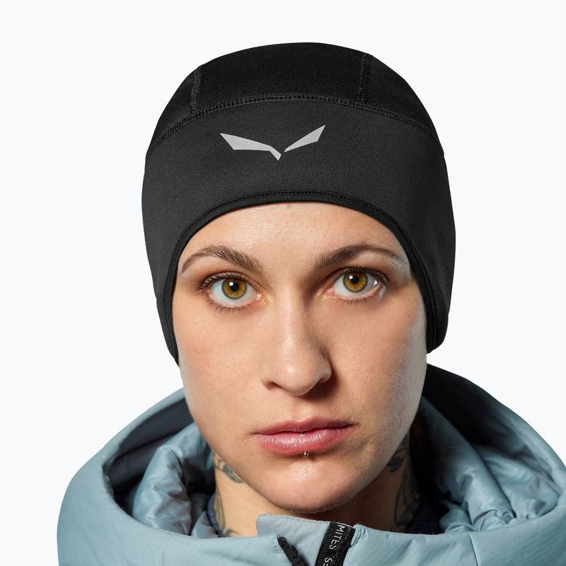 Wintermütze Salewa Ortles Beanie black out 2