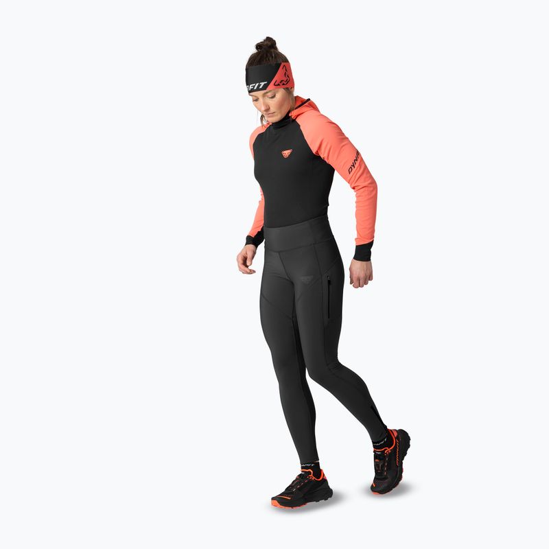 Damen-Laufleggings DYNAFIT Winter Running black out 2