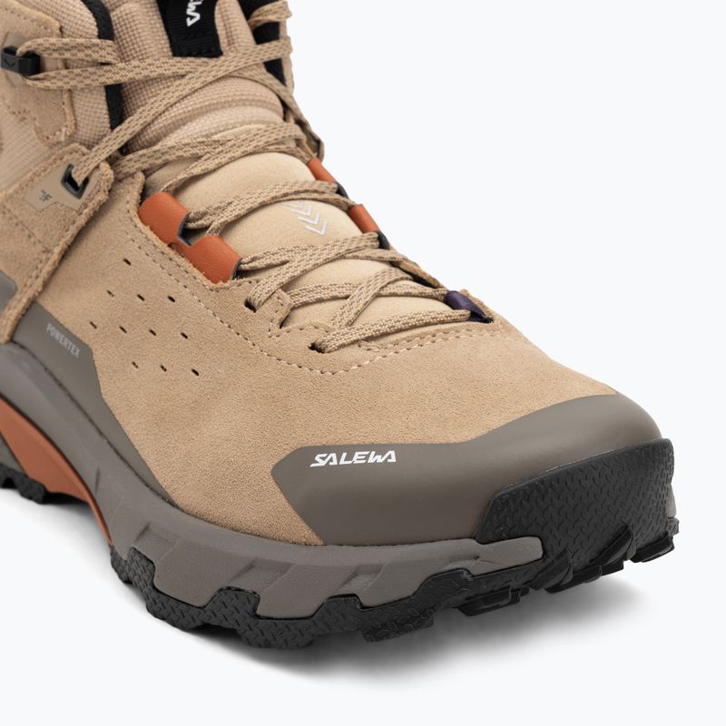 Herren-Trekkingschuhe Salewa Pedroc 2 Leather Mid PTX quicksand/bungee cord 7