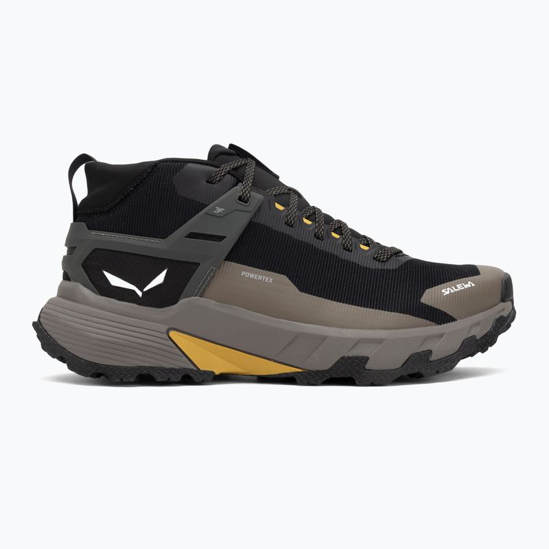 Herren-Trekkingschuhe Salewa Pedroc 2 Mid PTX black out/bungee cord 2