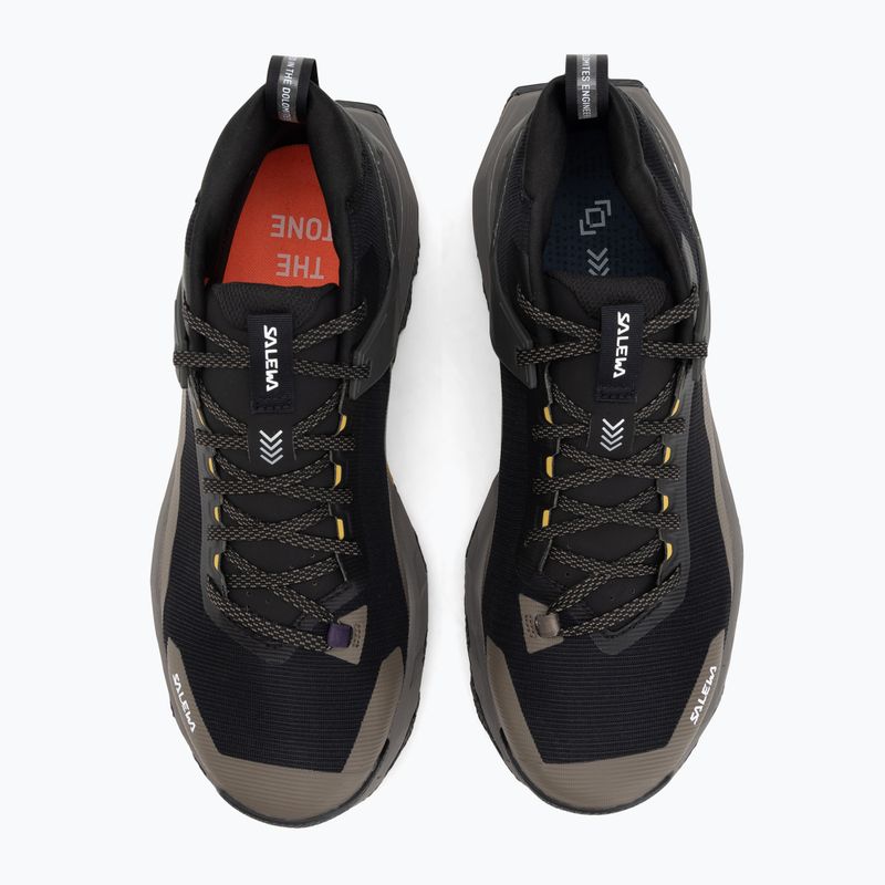 Herren-Trekkingschuhe Salewa Pedroc 2 Mid PTX black out/bungee cord 5