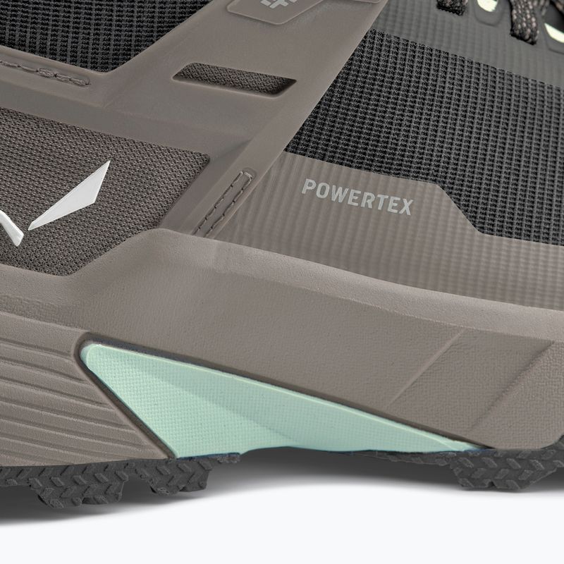 Damen-Wanderschuhe Salewa Pedroc 2 Mid PTX black outbungee cord 6