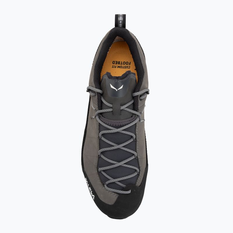 Herren Approach-Schuhe Salewa Wildfire Leather 2 GTX qulet shade/black 5