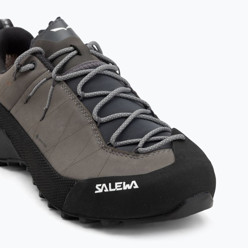 Herren Approach-Schuhe Salewa Wildfire Leather 2 GTX qulet shade/black 7