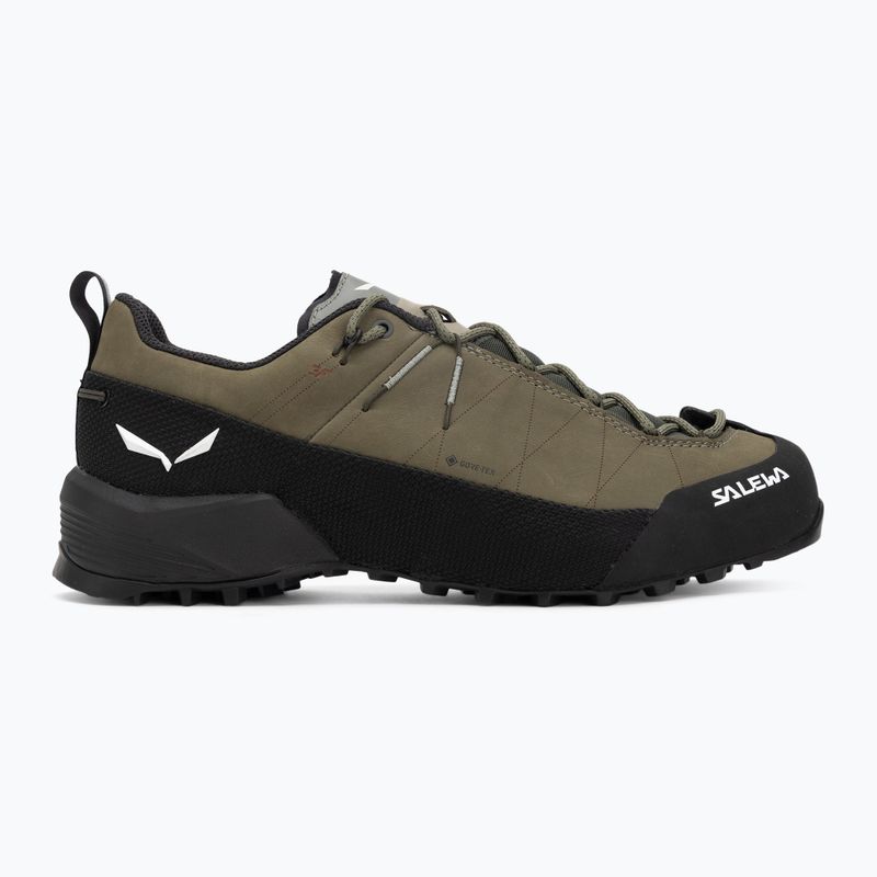 Herren Approach-Schuhe Salewa Wildfire Leather 2 GTX faded green/black 2