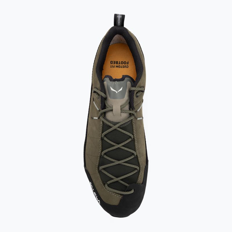 Herren Approach-Schuhe Salewa Wildfire Leather 2 GTX faded green/black 5