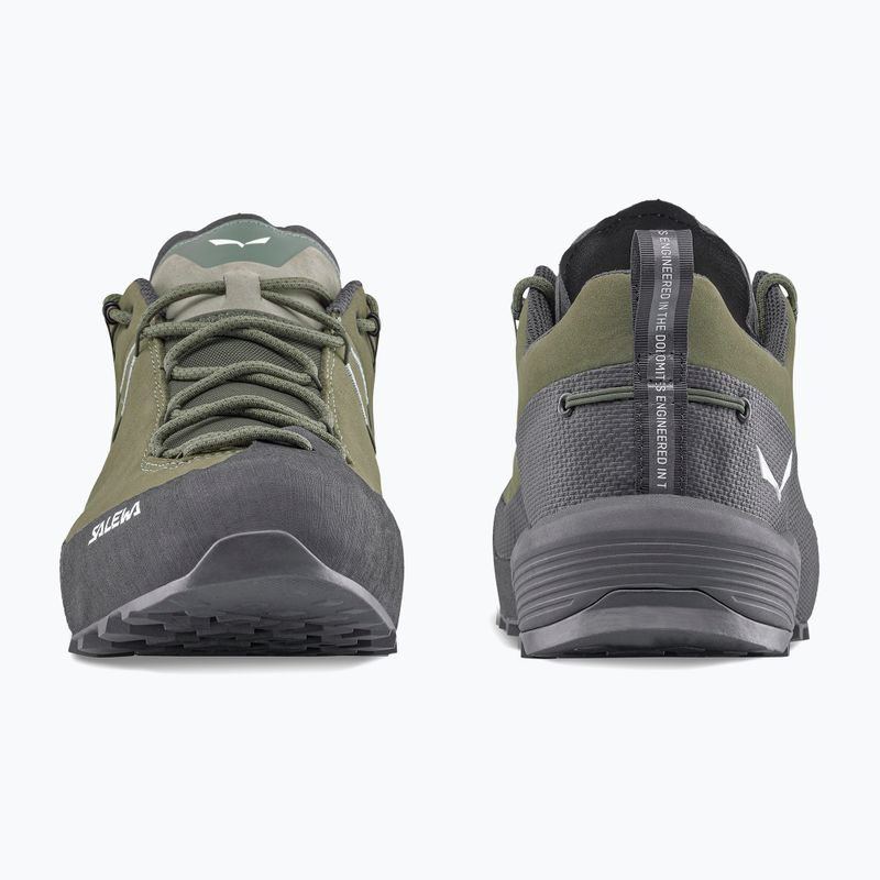 Herren Approach-Schuhe Salewa Wildfire Leather 2 GTX faded green/black 10