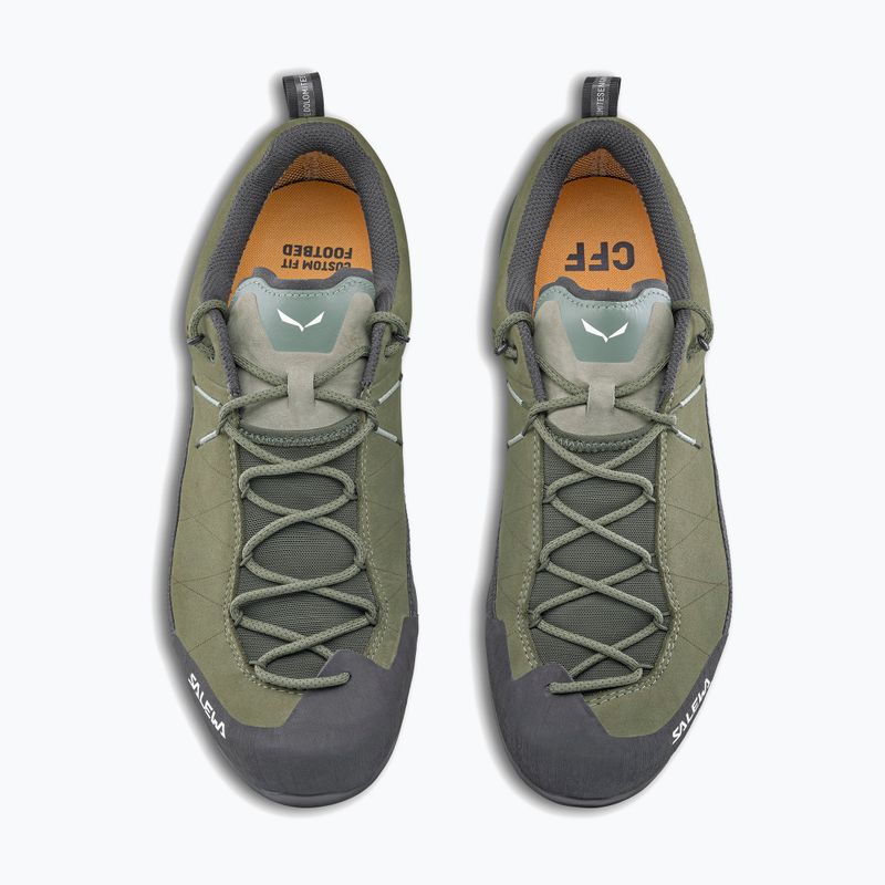 Herren Approach-Schuhe Salewa Wildfire Leather 2 GTX faded green/black 11