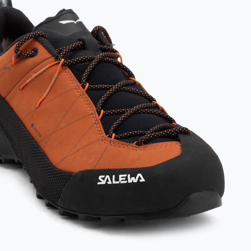 Herren Approach-Schuhe Salewa Wildfire Leather 2 GTX bombay brown/black 7