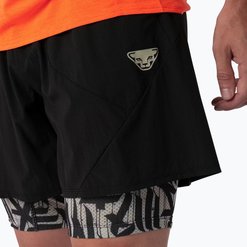 Laufshorts Herren DYNAFIT Trail 2IN1 black out overcast 6