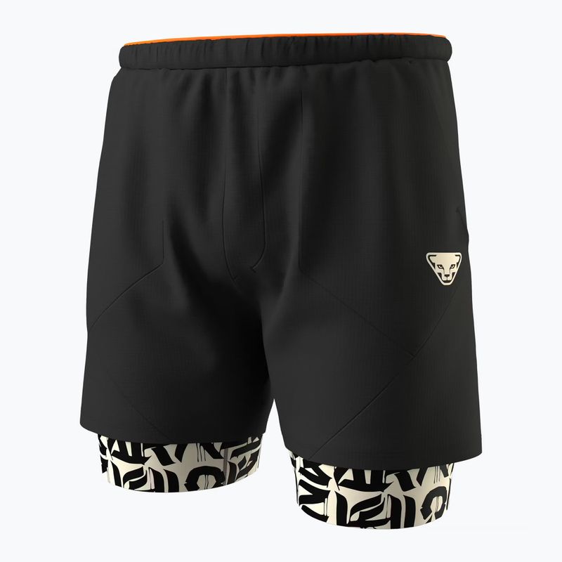 Herren-Laufshorts DYNAFIT Trail 2IN1 black out overcast 7