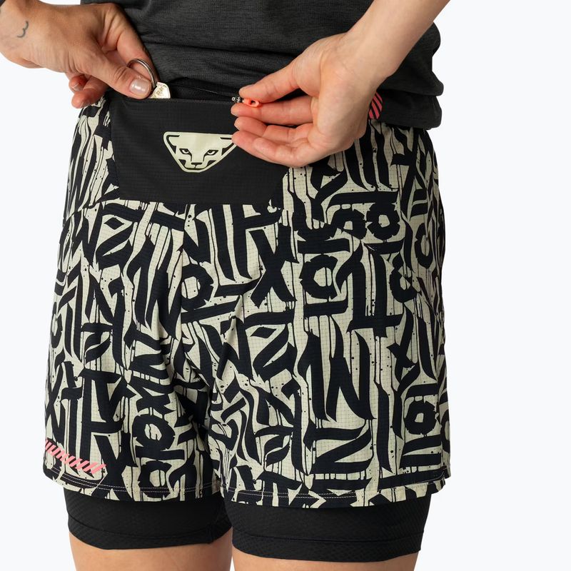 Laufshorts Damen DYNAFIT Trail 2IN1 overcast 6