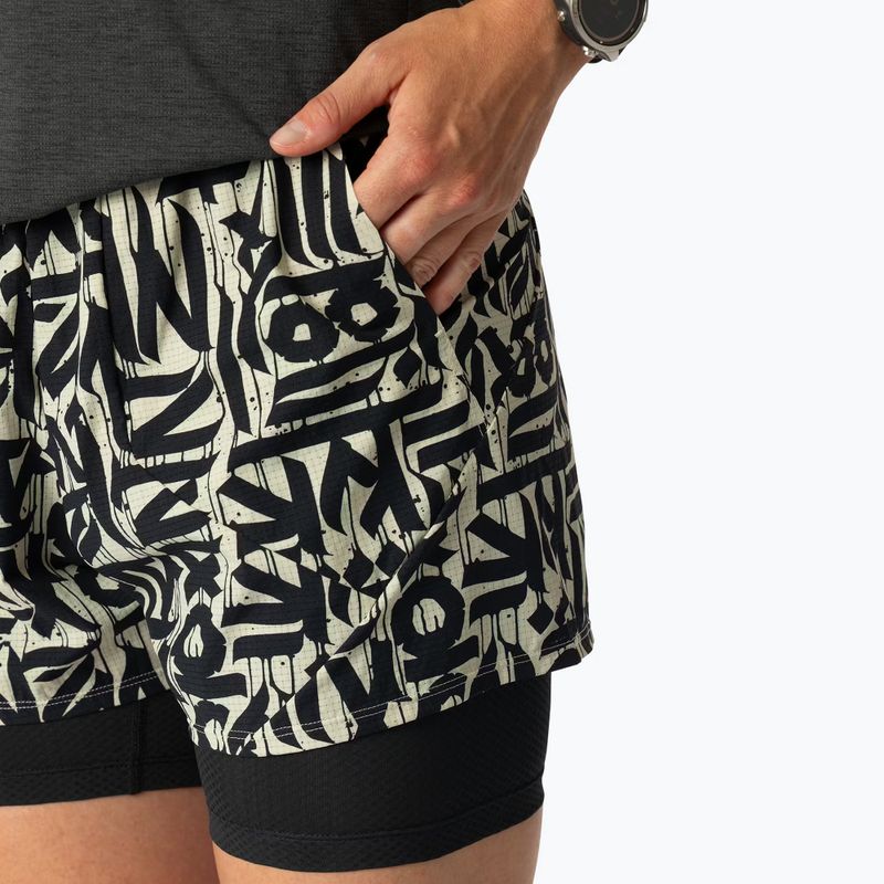 Laufshorts Damen DYNAFIT Trail 2IN1 overcast 7