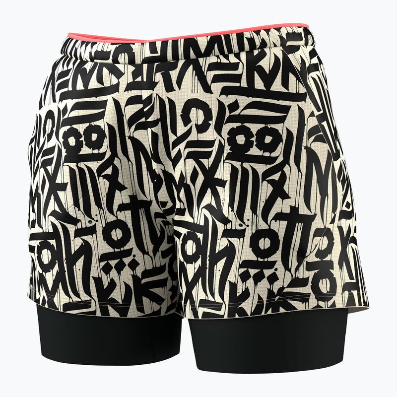 Laufshorts Damen DYNAFIT Trail 2IN1 overcast 8