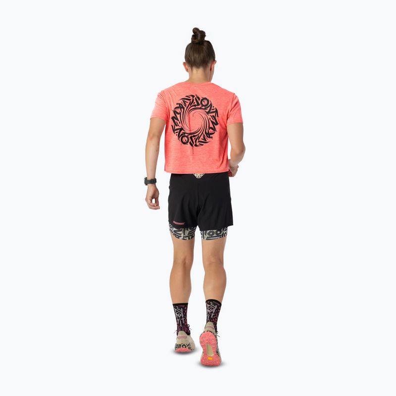 Damen-Laufshorts DYNAFIT Trail 2IN1 black out overcast 3