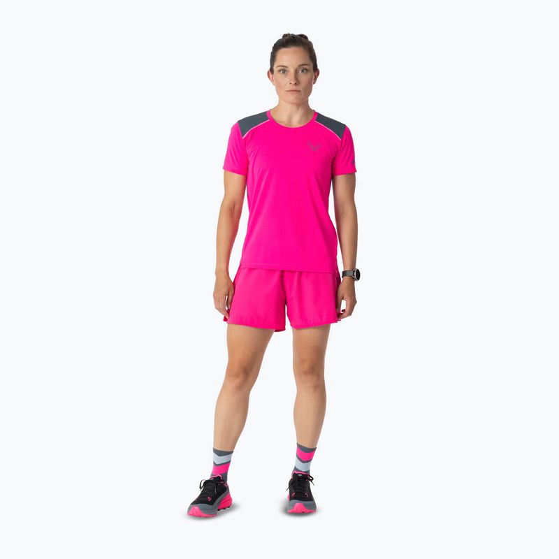 Damen-Laufshirt DYNAFIT Sky pink glo 2