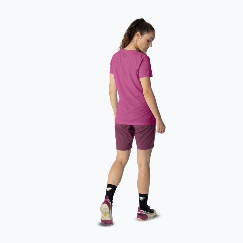 Damen-Trekking-Shirt DYNAFIT Transalper Pocket magenta/6070 3