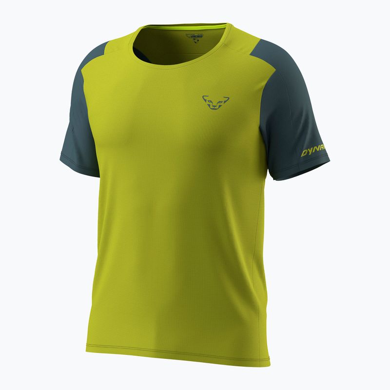 Herren-Trekking-T-Shirt DYNAFIT Transalper golden lime/0720 4