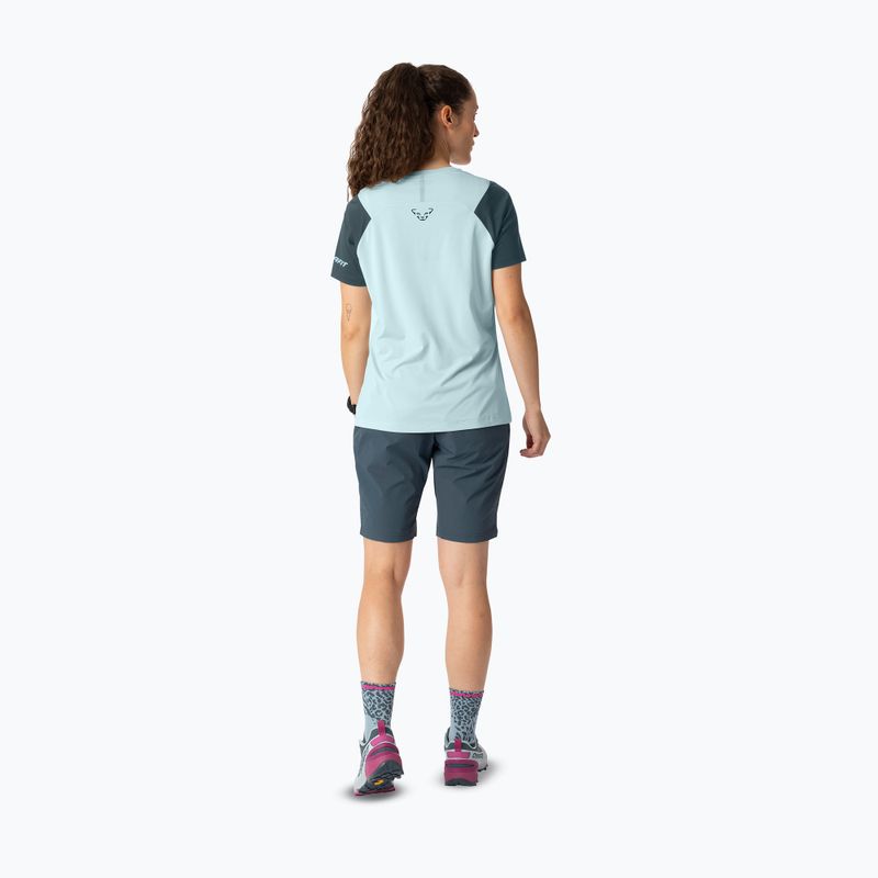 Damen-Trekking-T-Shirt DYNAFIT Transalper cloud blue/0720 3