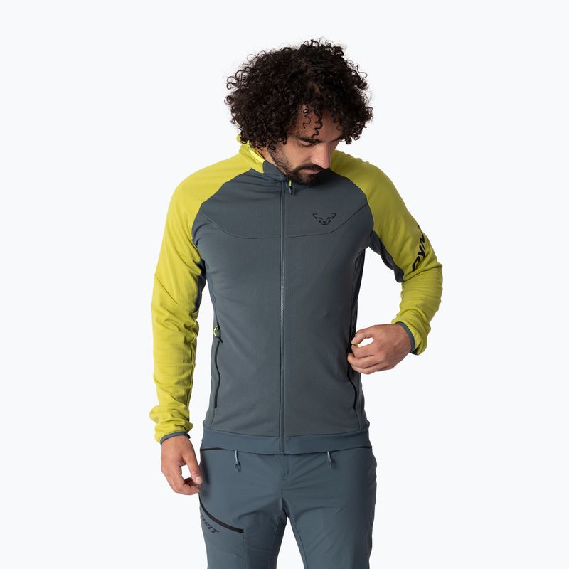 Herren Trekking-Sweatshirt DYNAFIT Transalper Thermal Hoody golden lime/0720 5