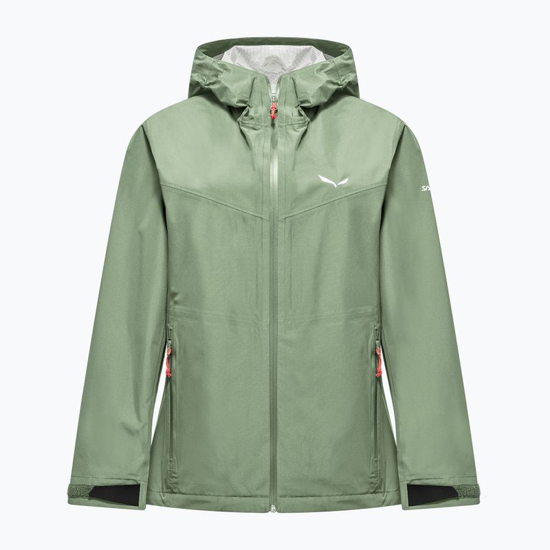 Damen-Regenjacke Salewa Puez Aqua 4 Ptx 2.5L pastel green